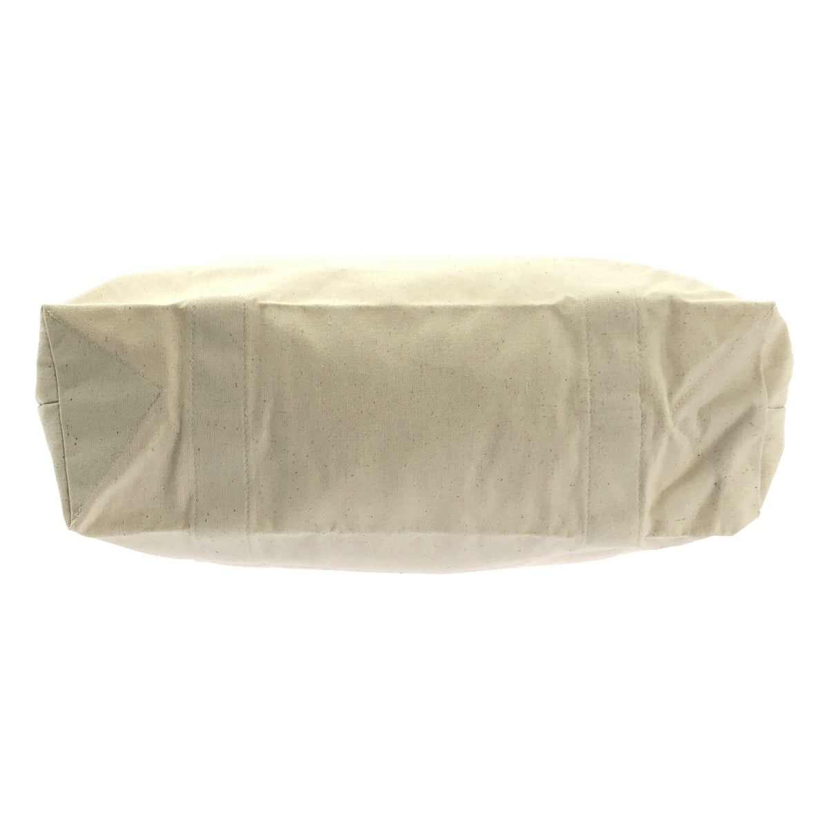 [狀況極佳] 山本耀司 | 標誌印花帆布手提包 | 象牙色 | 女款