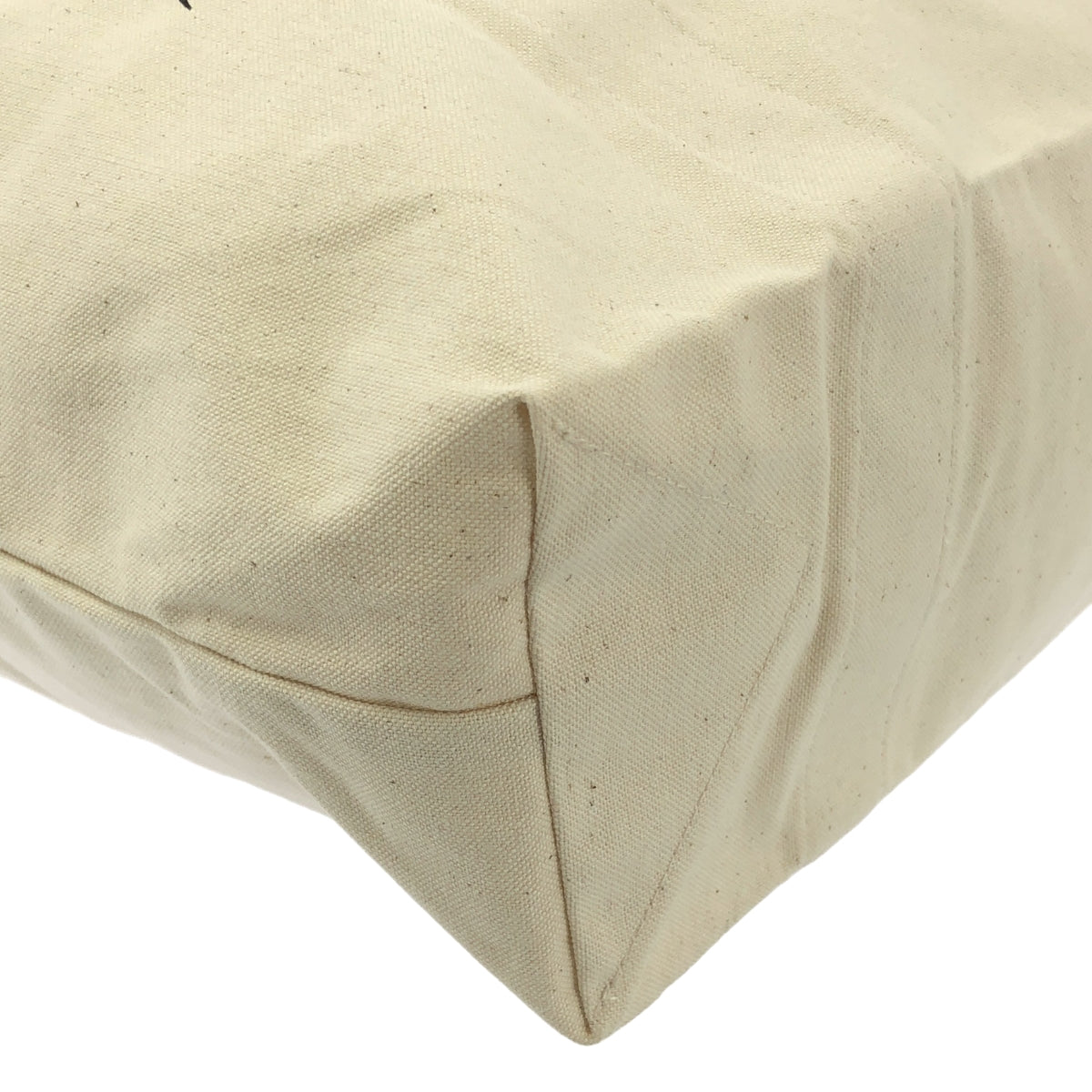 【미품】 YOHJI YAMAMOTO / 요우지야마모토 | 로고 프린트 캔버스 토트 백 | 아이보리 | 여성