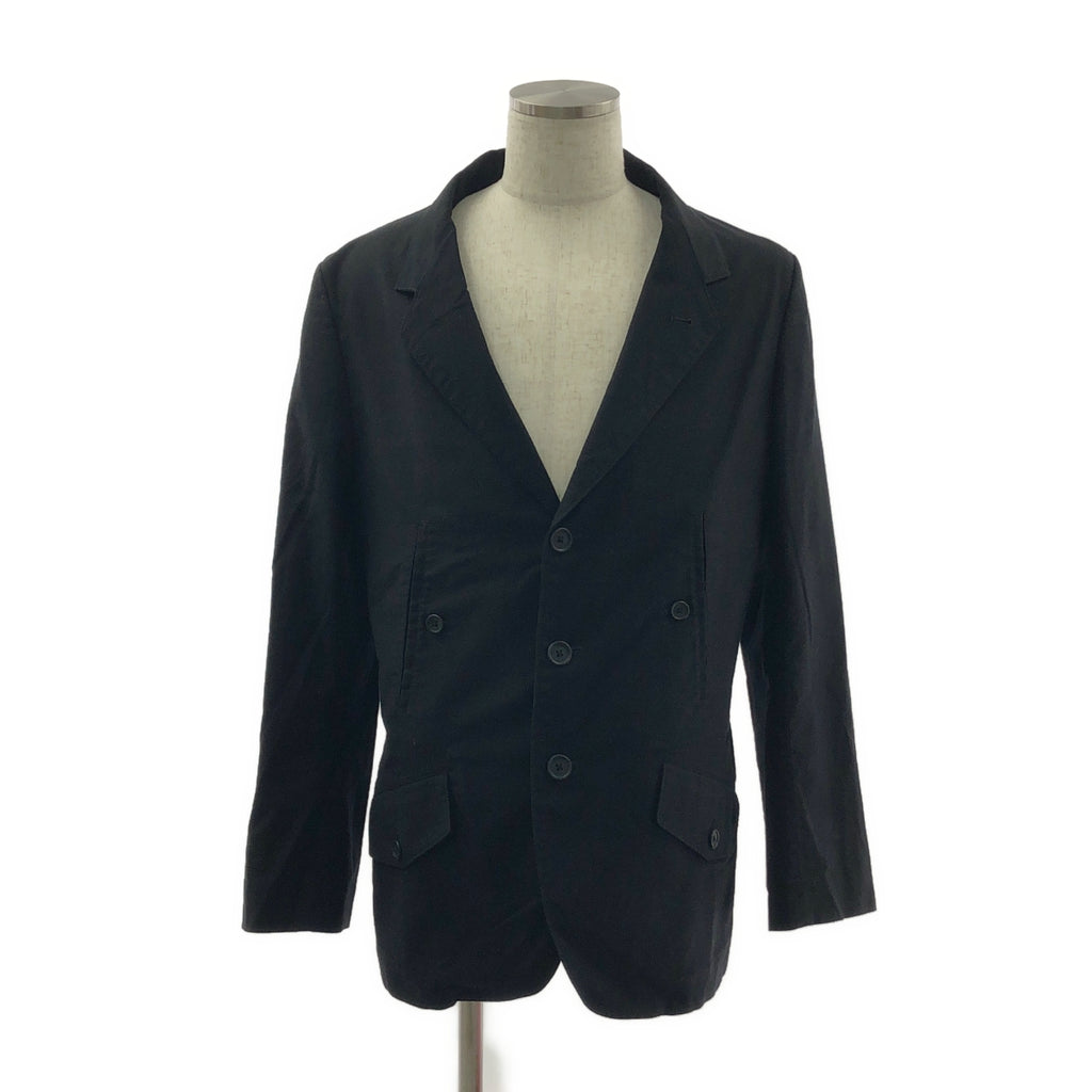 YOHJI YAMAMOTO POUR HOMME / 요우지야마모토 풀 옴므 | 2024SS | 싱글 브레스트 오버 재킷 | 2 |