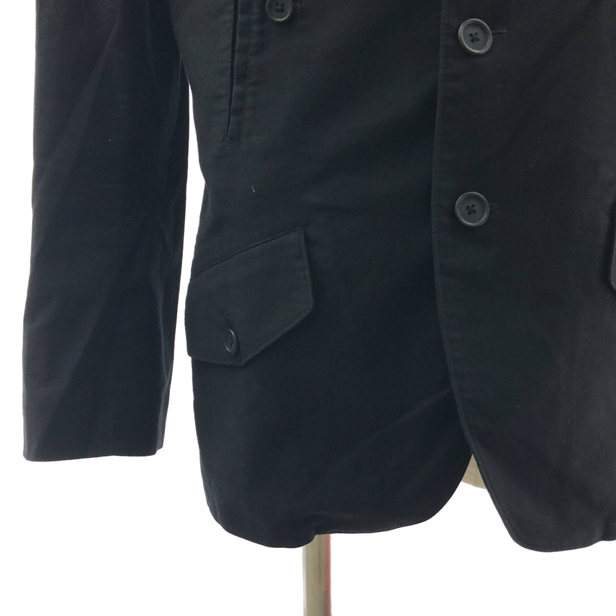 YOHJI YAMAMOTO POUR HOMME / 요우지야마모토 풀 옴므 | 2024SS | 싱글 브레스트 오버 재킷 | 2 |