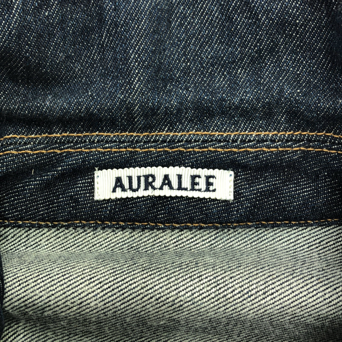 AURALEE / オーラリー | HARD TWIST DENIM BLOUZON デニムジャケット | 3 | メンズ