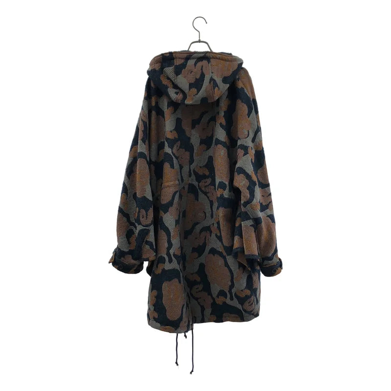 HENRIK VIBSKOV / ヘンリックヴィブスコフ | Wing Parka 総柄 フーデッド パーカ | M/L | メンズ