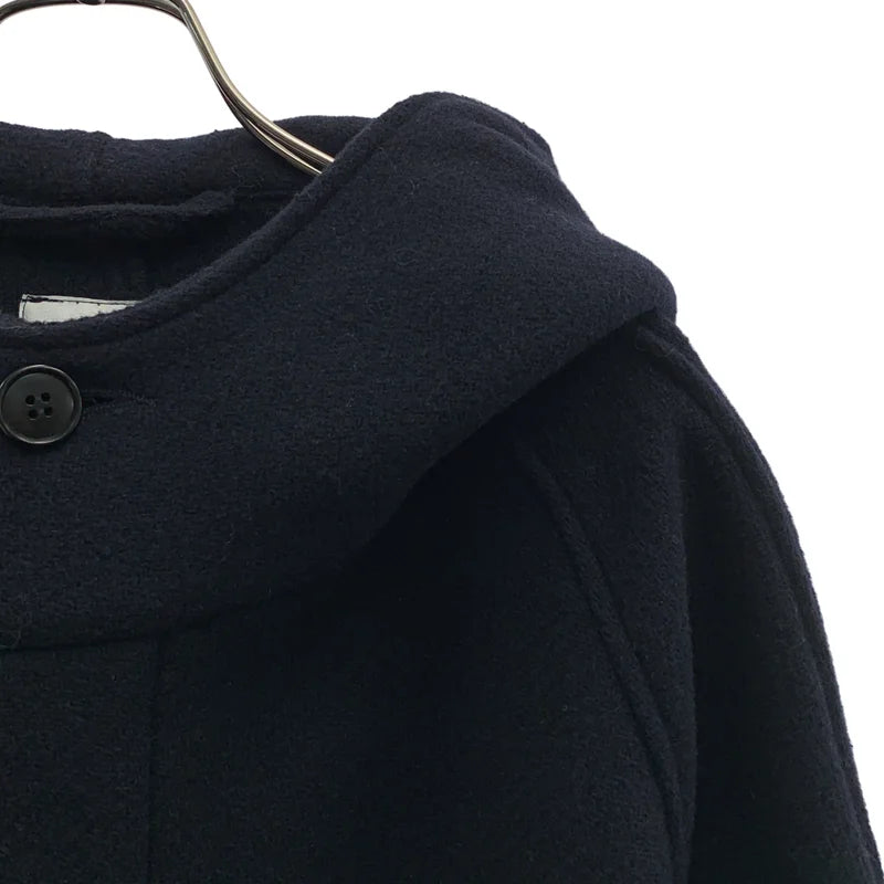 HTS / エイチティーエス | ウール フライフロント シングルコート フーディ | 42 | レディース