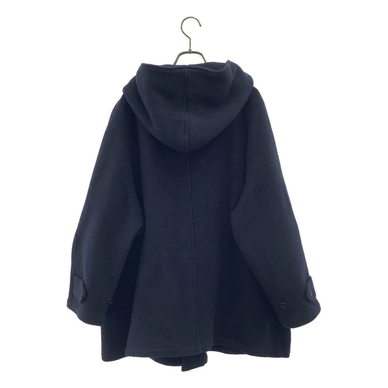 HTS / エイチティーエス | ウール フライフロント シングルコート フーディ | 42 | レディース