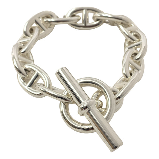HERMES/愛馬仕| Chaine d'Ancre TGM SV925 手鍊 12 個連結 |