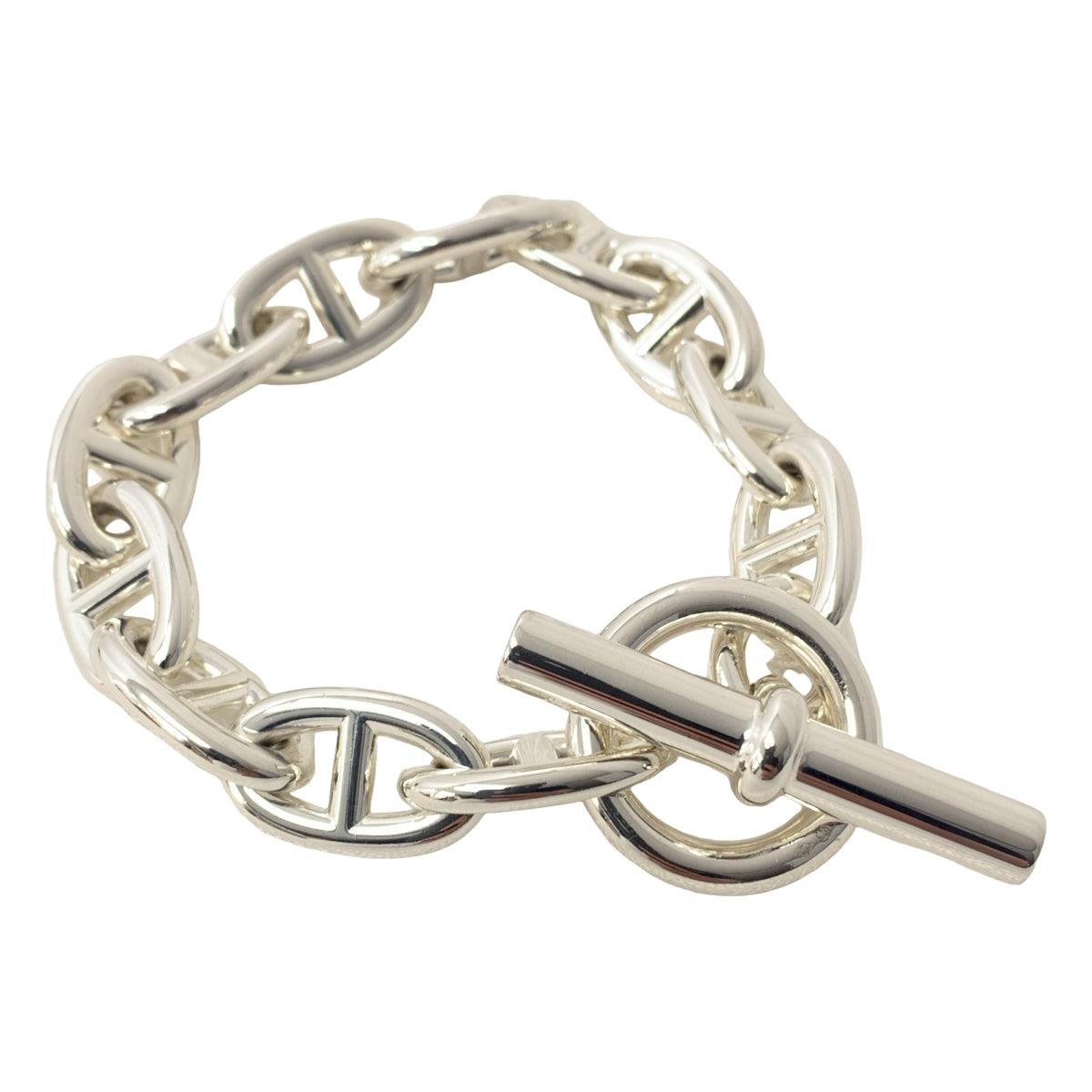 HERMES/愛馬仕| Chaine d'Ancre TGM SV925 手鍊 12 個連結 |