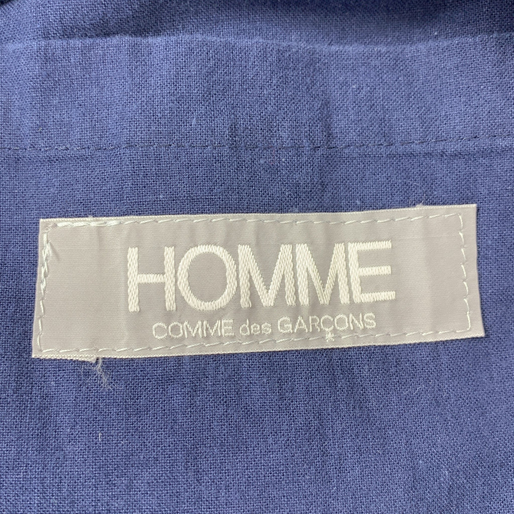 COMME des GARCONS HOMME / コムデギャルソンオム | 1980s | チンストラップ ダブルアジャスター フルジップ ジャケット ブルゾン |