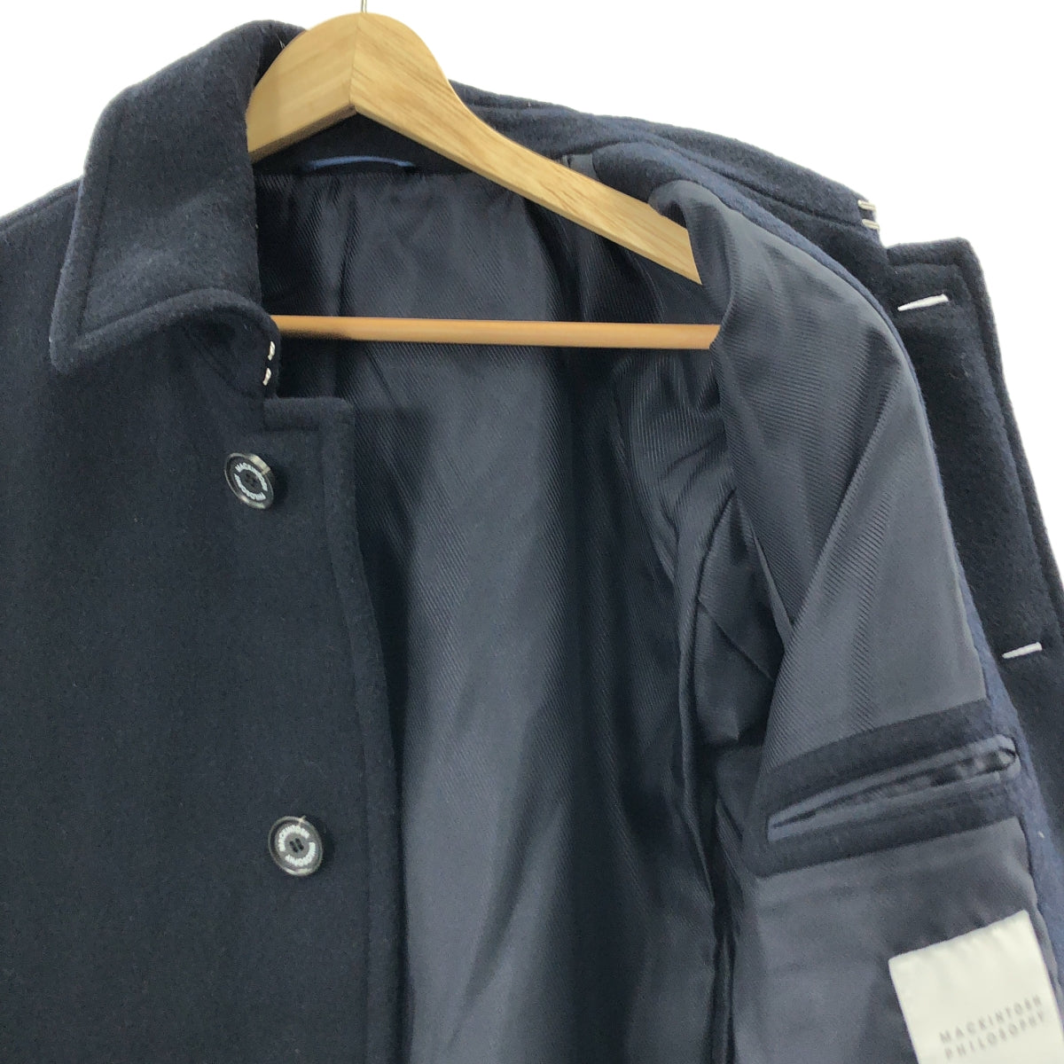 MACKINTOSH PHILOSOPHY / マッキントッシュフィロソフィー | ウール Pコート | 38 | メンズ