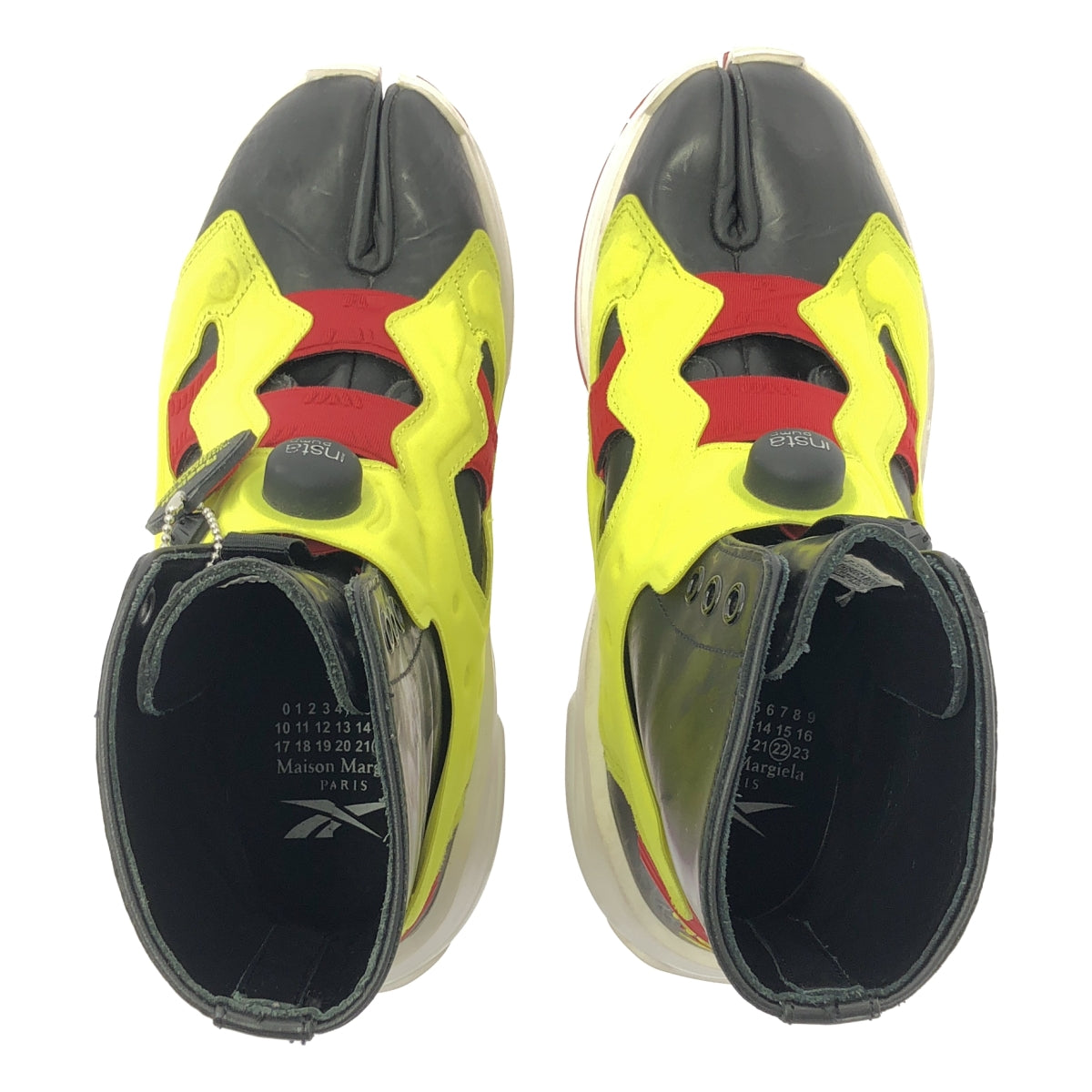 Maison Margiela / メゾンマルジェラ | ×Reebok / Tabi Instapump Fury タビ インスタポンプ フューリー ハイカットスニーカー | 25.5cm | レディース