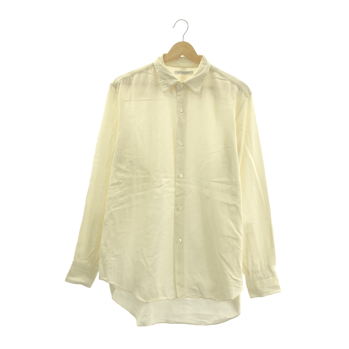 MAATEE&SONS / マーティー&サンズ | CHARLES 強撚ビエラ シャツ | 2 | エクリュ | メンズ