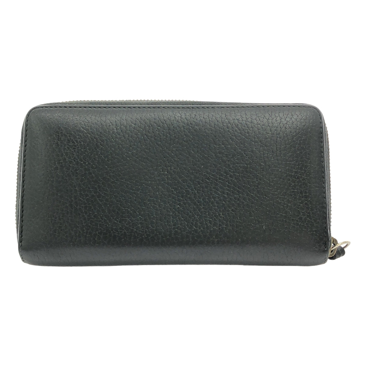 GUCCI / グッチ | UFO & ドラゴン / レザー ラウンドファスナー ロングウォレット | ブラック | メンズ