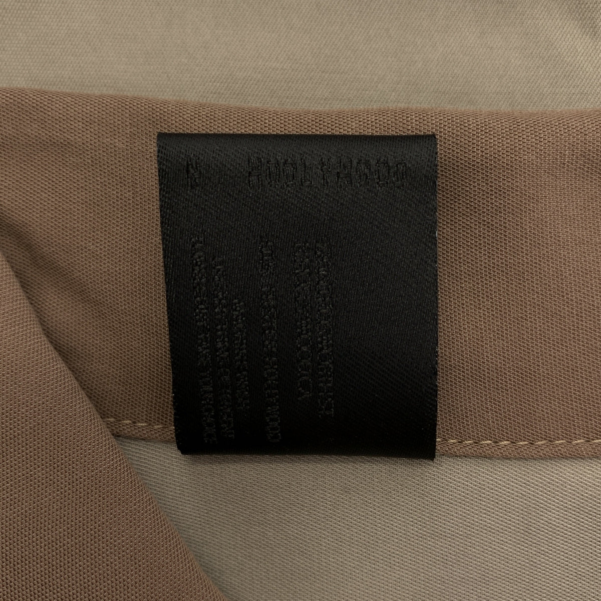 N.HOOLYWOOD / エヌハリウッド | レーヨン バイカラー オーバーシルエット  シャツ | 42 | メンズ