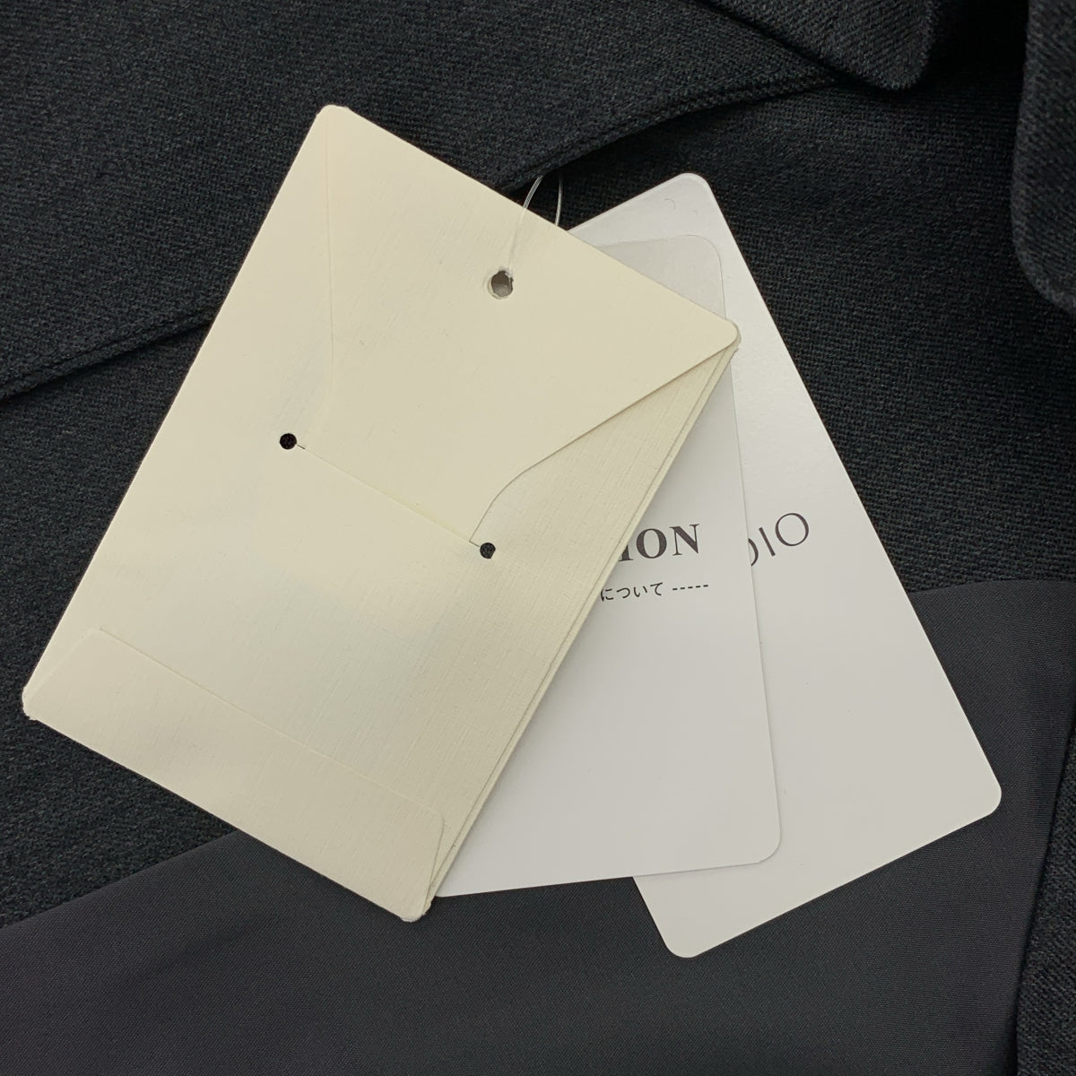 【成色極佳】AP STUDIO | 2023春夏系列 | 羊毛斜紋背心 | 全襯裡 | F碼 | 灰色 | 女款