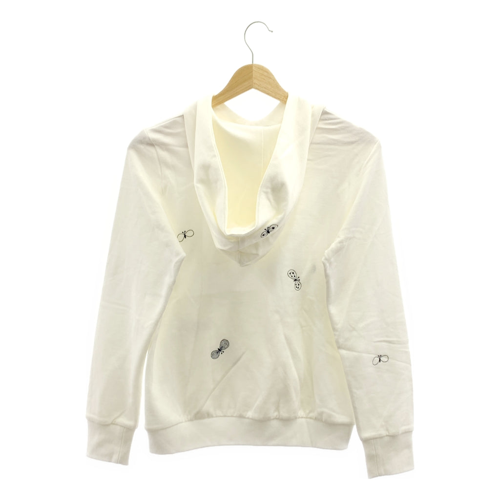 mina perhonen / ミナペルホネン | 2023SS | choucho / ちょうちょ エンブロイダリー スウェット フーディ | 36 | レディース