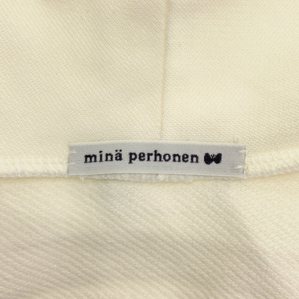 mina perhonen / ミナペルホネン | 2023SS | choucho / ちょうちょ エンブロイダリー スウェット フーディ | 36 | レディース