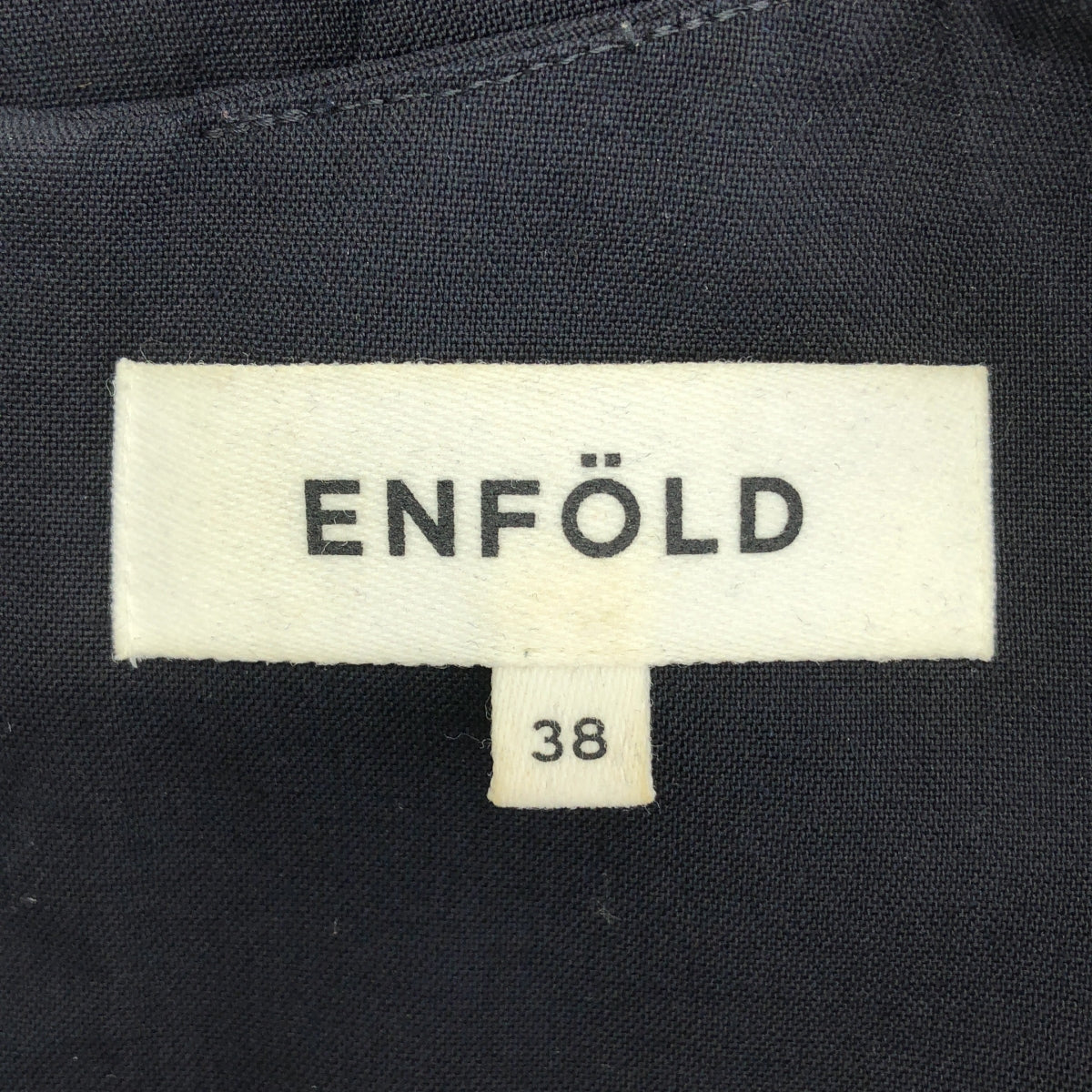 ENFOLD | 無袖 Sarouel 連身褲 | 尺寸 38 | 女款