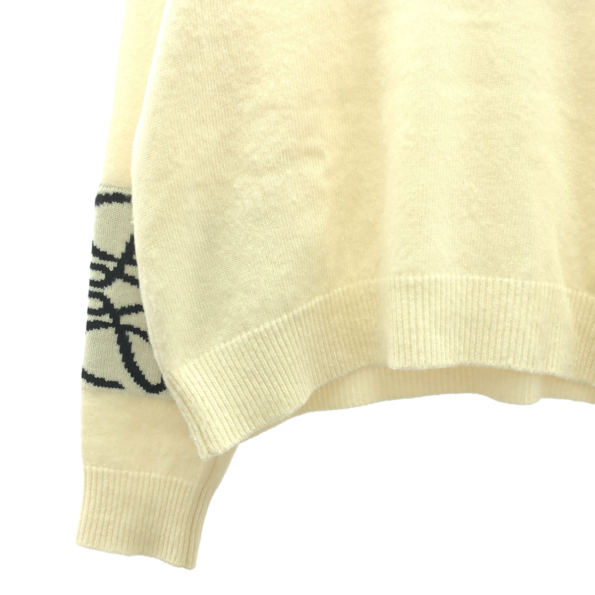 LOEWE / ロエベ | ANAGRAM INTARSIA SWEATER ニット | S | レディース