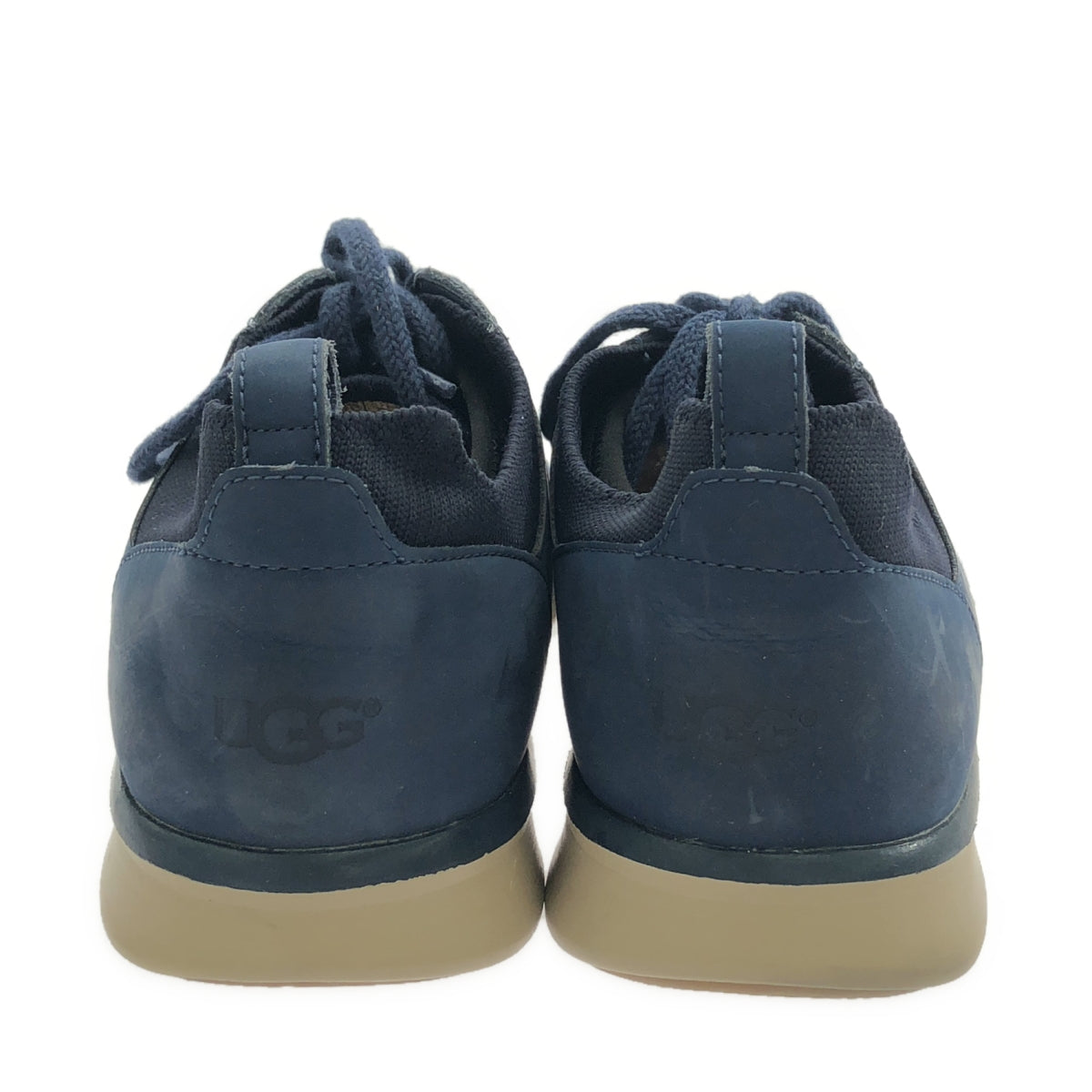 UGG | TREADLITE | Mixed Material Layered Sneakers | Size 27 | Navy | Men's