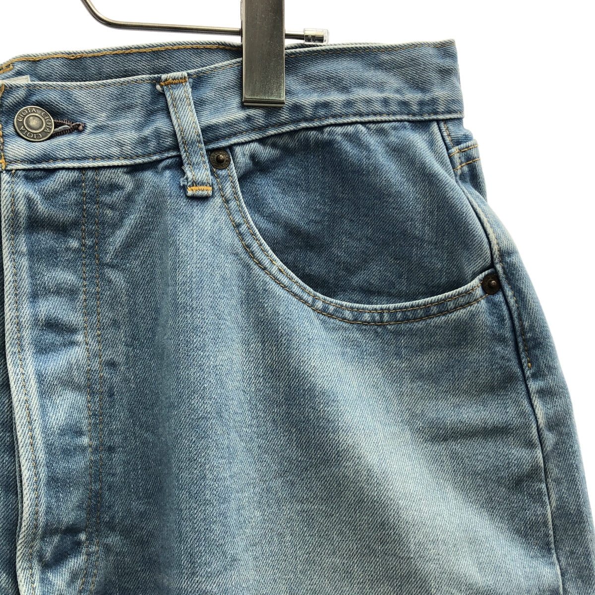 CIOTA / 시오타 | 혼란 스빈 코튼 13.5oz 데님 팬츠 | 35 | 남성