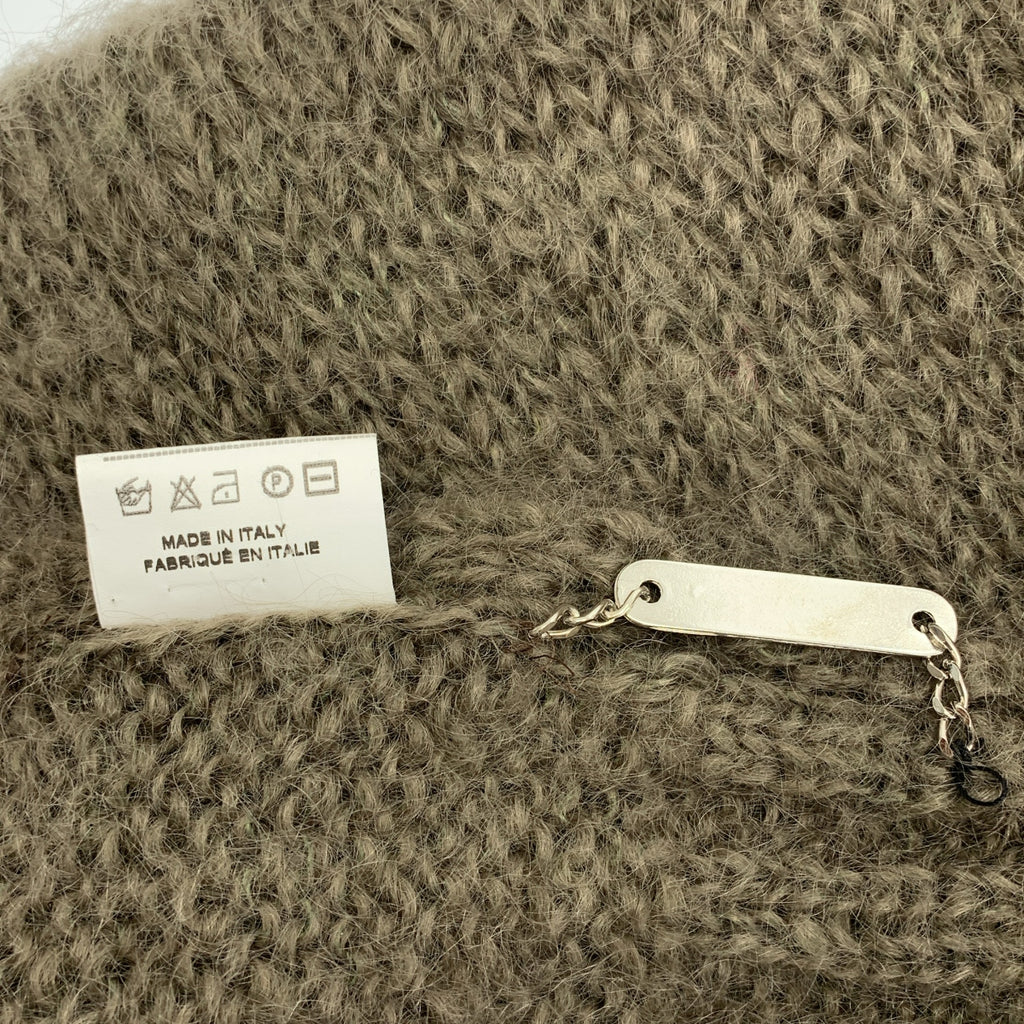 nuur | 馬海毛混紡低針距針織圍巾 |