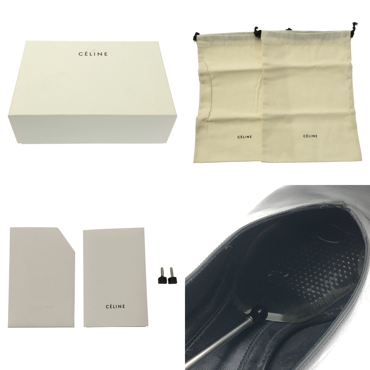 CELINE / セリーヌ | by Phoebe Philo フィービー / バブーシュ ヒールパンプス | 34.5 | レディース