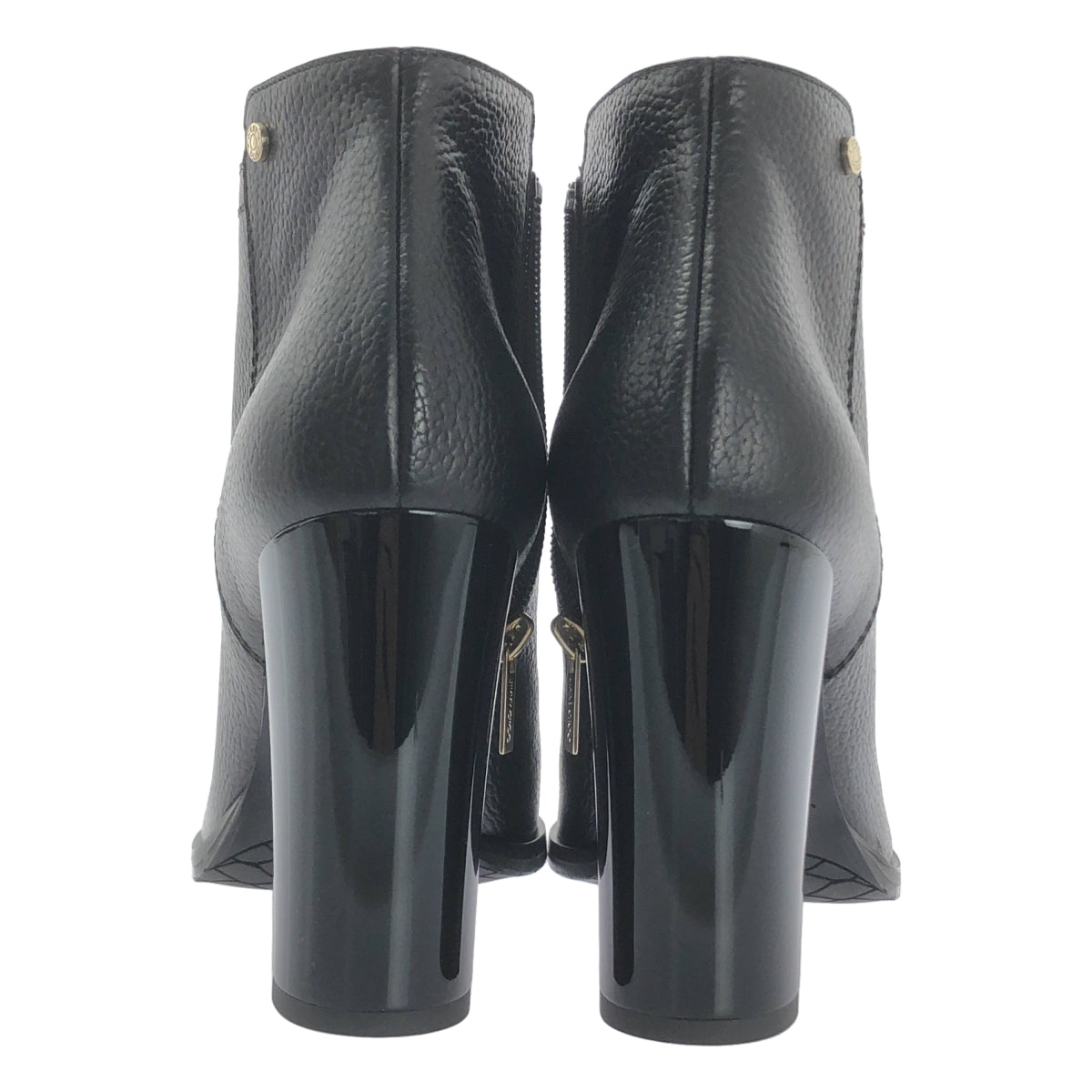 JIMMY CHOO | 皮革側拉鍊短靴 | 尺寸 41 | 女款