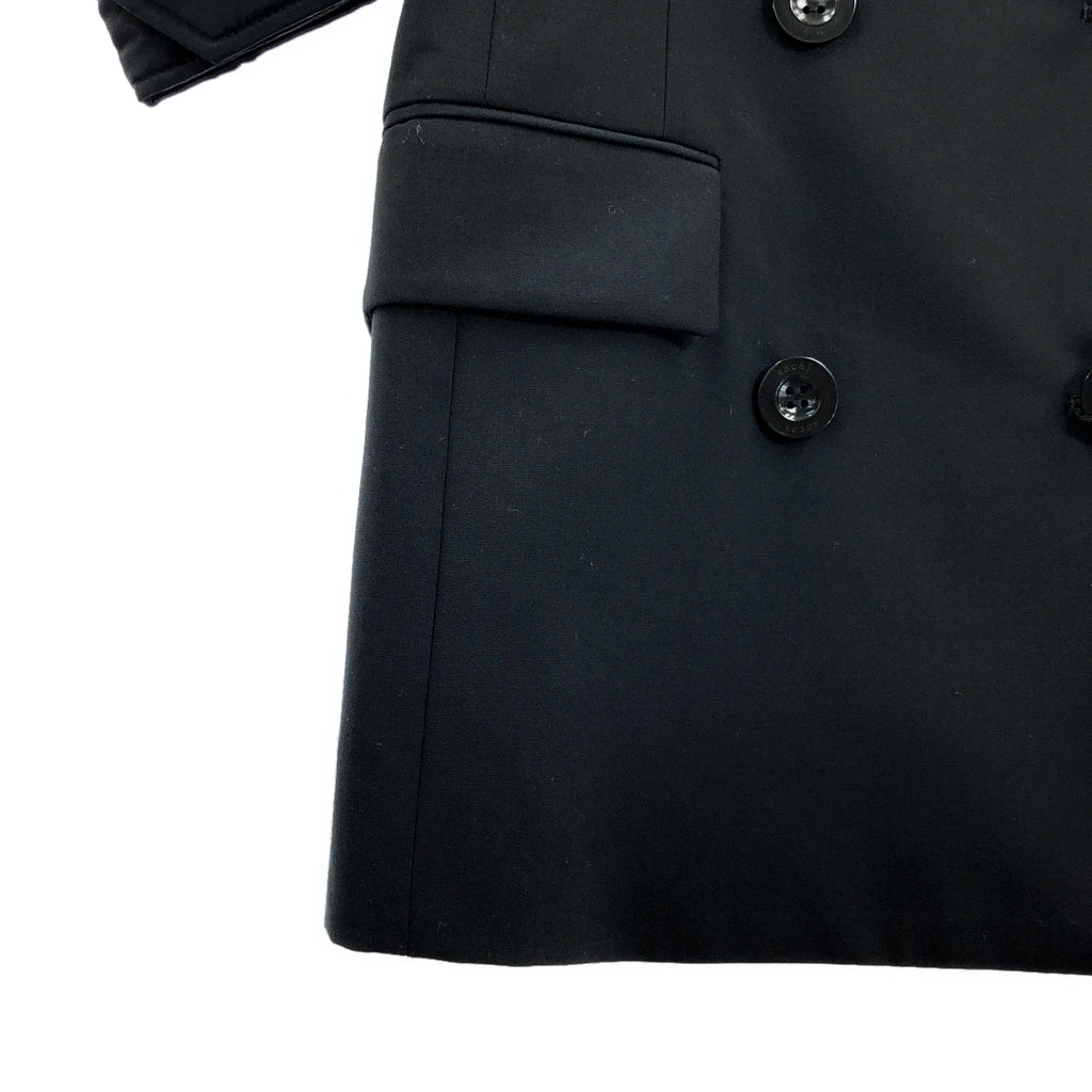 sacai / 사카이 | 2022SS | Nylon Twill Mix Jacket 나일론 재킷 | 1 | 여성
