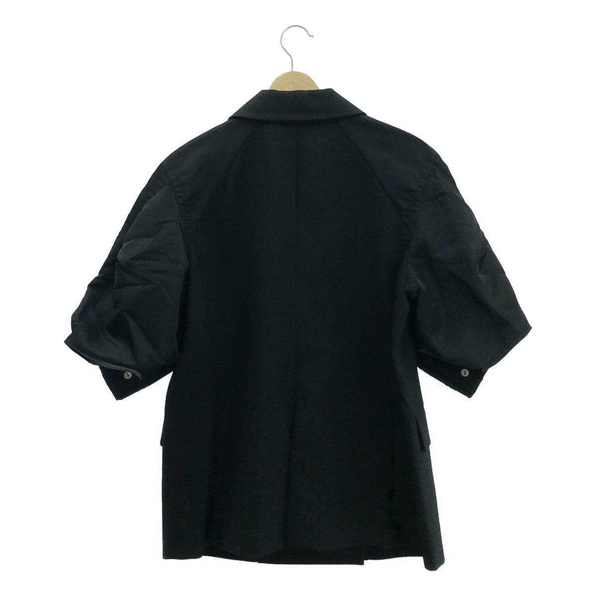 sacai / 사카이 | 2022SS | Nylon Twill Mix Jacket 나일론 재킷 | 1 | 여성
