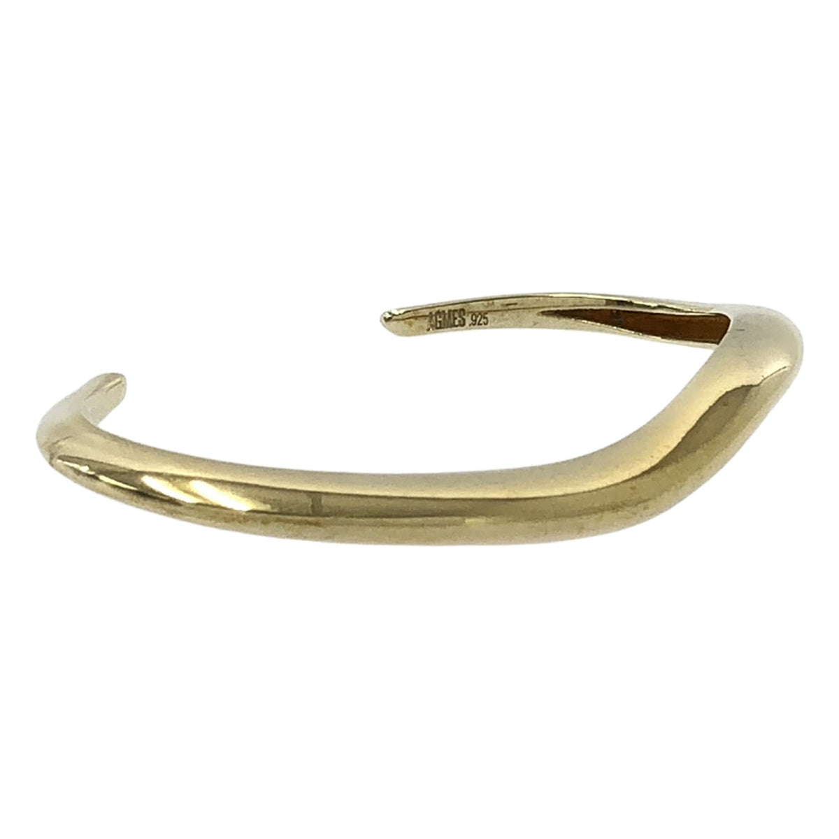 AGMES / 아구메스 | 웨이브 뱅글 액세서리 | 골드 | 여성