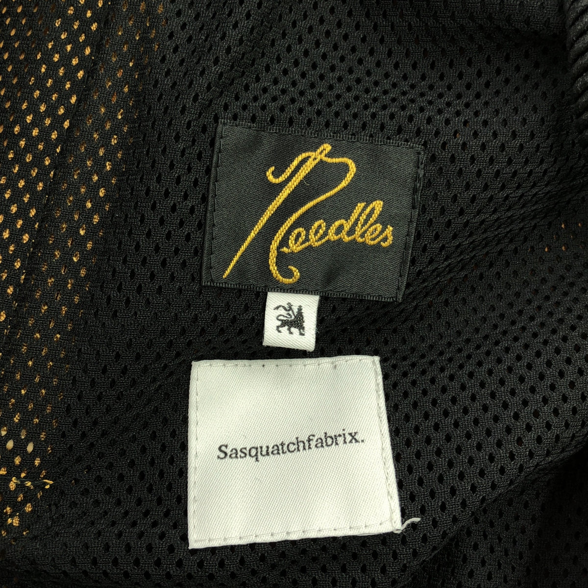 Needles / 니들스 | 2022AW | × Sasquatchfabrix Classic Lace Track Pant 사스콰치 패브릭 클래식 레이스 트랙 바지 | S | 겨자 / 녹색 | 남성
