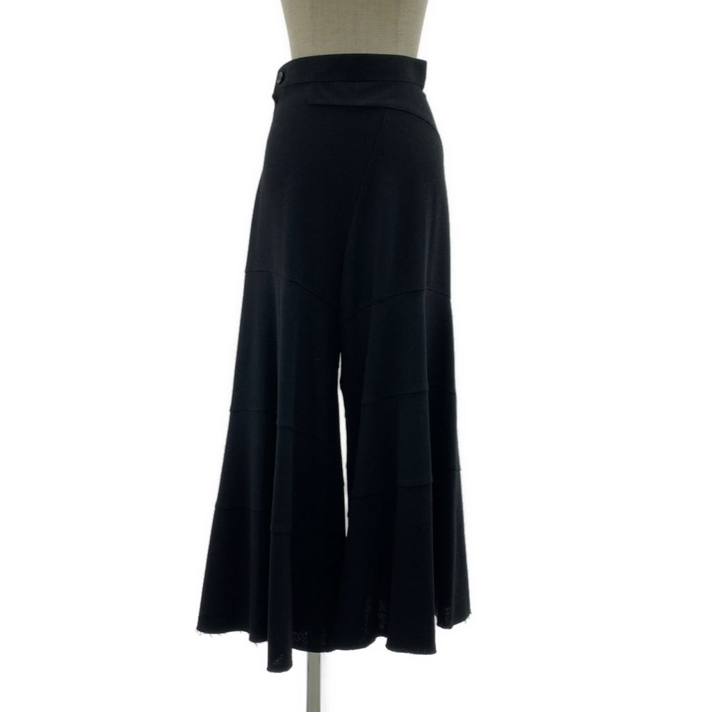 JUNYA WATANABE COMME des GARCONS / 준야와타나베 | 2013AW | 울 변형 컷오프 플레어 와이드 팬츠 | XS |