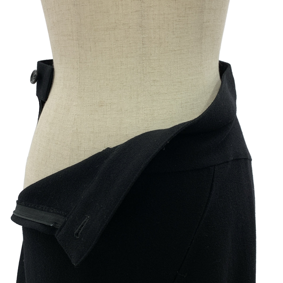 JUNYA WATANABE COMME des GARCONS / 준야와타나베 | 2013AW | 울 변형 컷오프 플레어 와이드 팬츠 | XS |