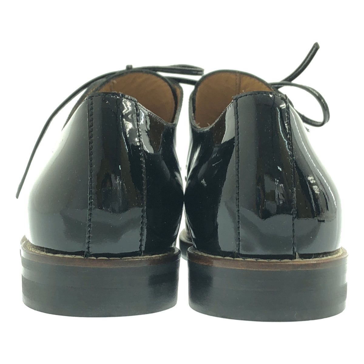 【美品】  MM6 Maison Margiela / エムエムシックスメゾンマルジェラ | パテントレザー ドレスシューズ 革靴 | 36 | ブラック | レディース