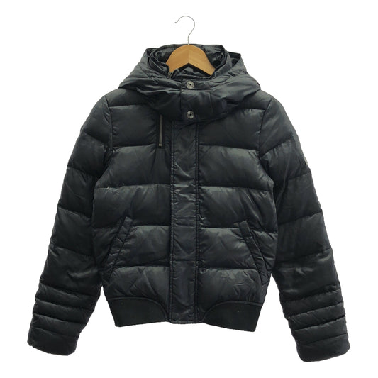 DIESEL | Nylon hooded down jacket | XS | Black | Men's