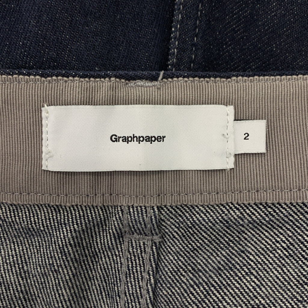 Graphpaper / グラフペーパー | Colorfast Denim Belted Pants ベルテッド デニムパンツ | 2 | メンズ