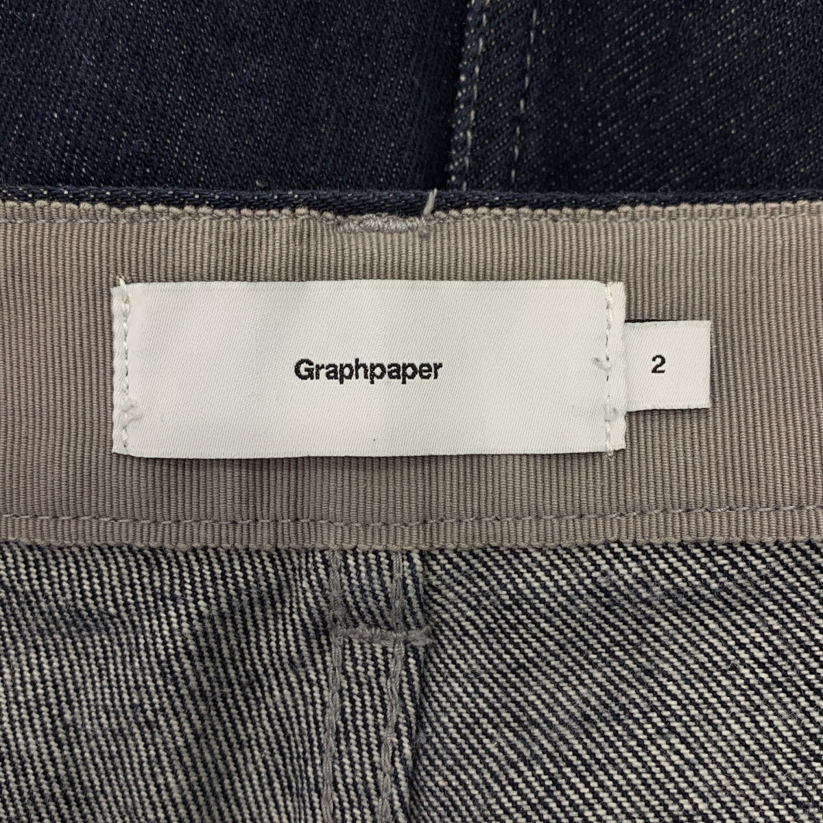 Graphpaper / グラフペーパー | Colorfast Denim Belted Pants ベルテッド デニムパンツ | 2 | メンズ