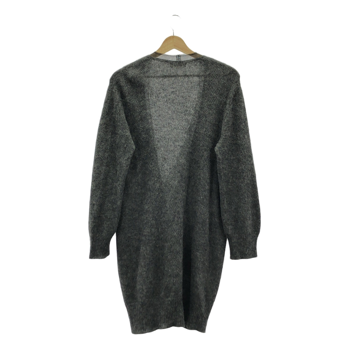 Iliann Loeb / 일리안 로브 | 튜 도킹 니트 롱 가디건 | 회색 | 여성