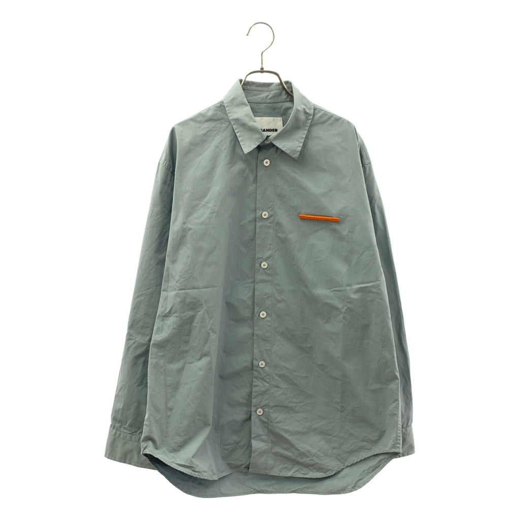 JIL SANDER / ジルサンダー | NEVER FADE AWAY プレートシャツ | 46 | メンズ