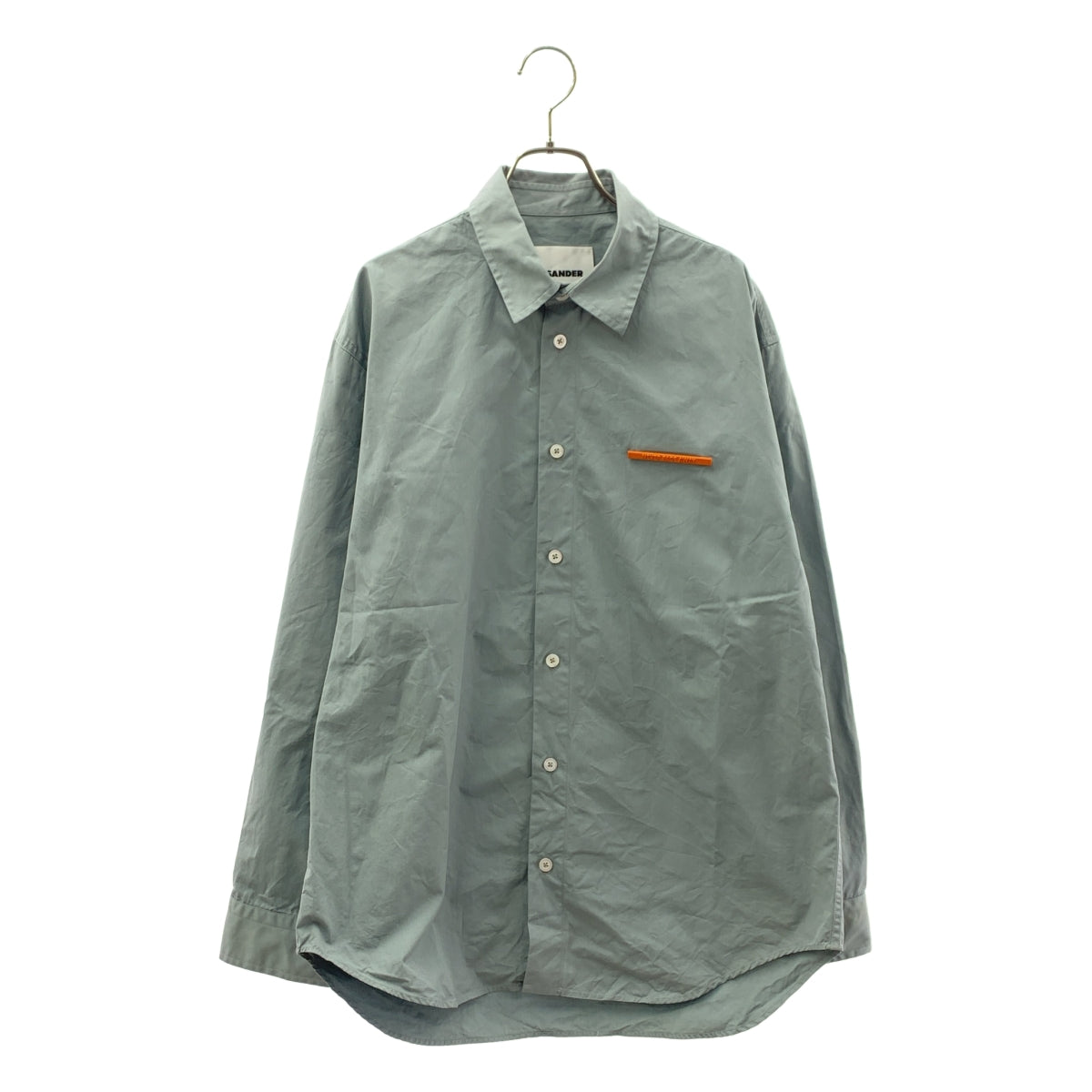 JIL SANDER / ジルサンダー | NEVER FADE AWAY プレートシャツ | 46 | メンズ