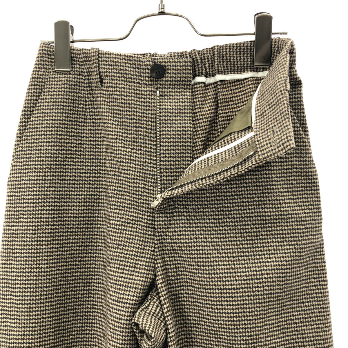 GALERIE VIE / 갤리비 | 울 백 웨스트 고무 이지 팬츠 | 32 | 여성