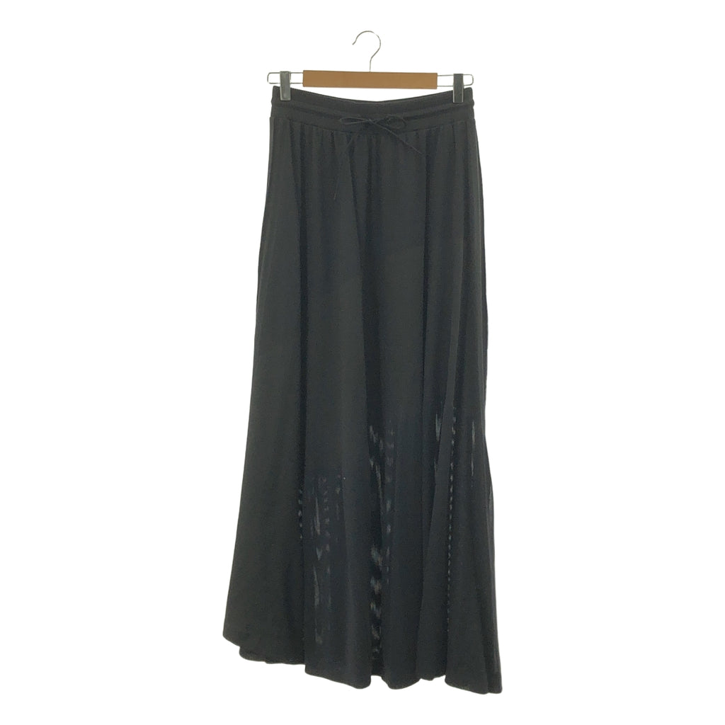 Y-3 / ワイスリー | ロング フレア イージー スカート | S | ブラック | レディース