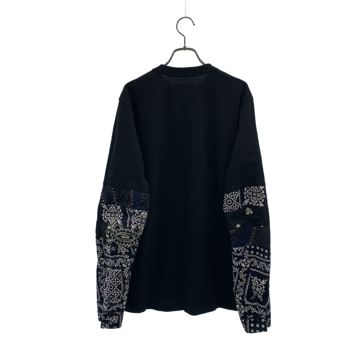 sacai / サカイ | ARCHIVE PRINT MIX LONG SLEEVE T-SHIRT 長版印花拼接長袖T恤 | 2 | 男款