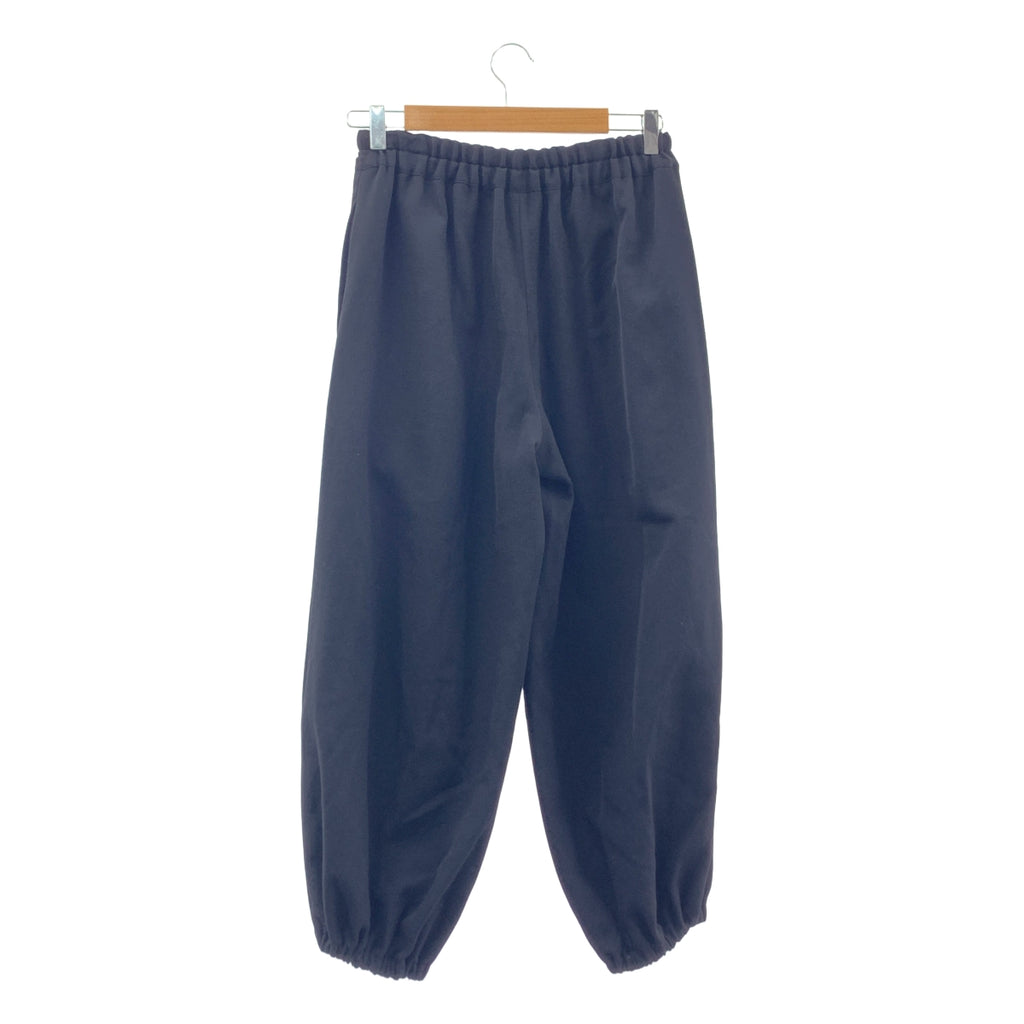 COMME des GARCONS / コムデギャルソン | 2005AW | ウール クロップド イージーパンツ | S | ブラック | メンズ
