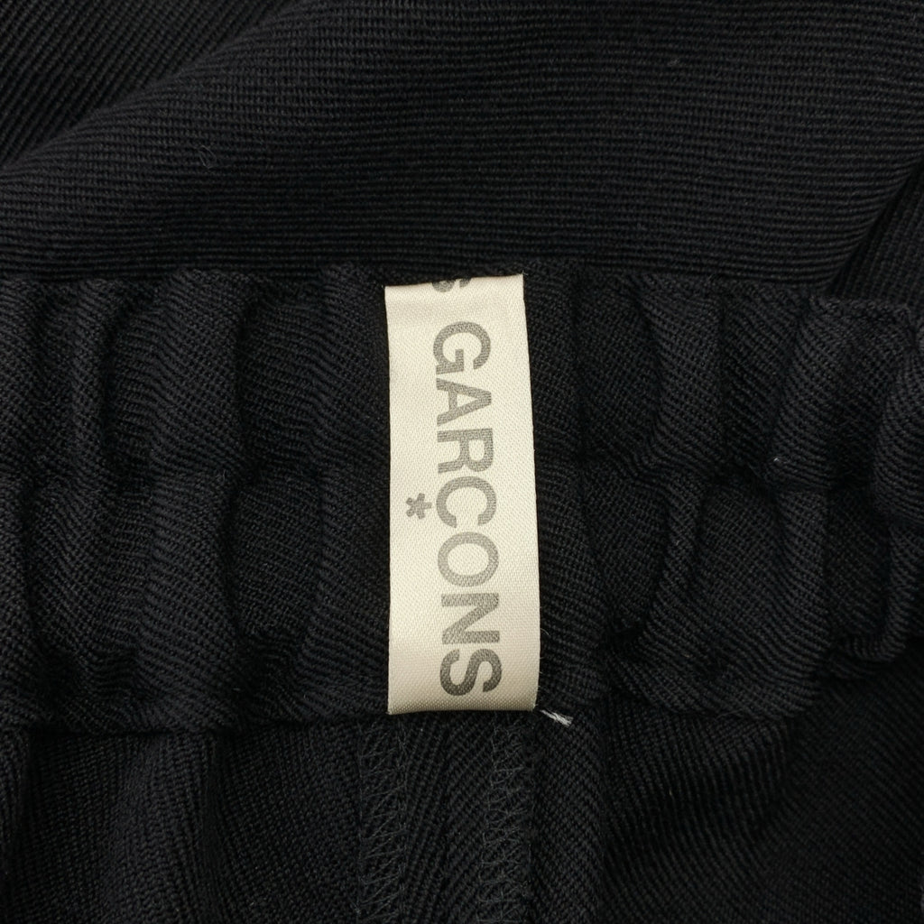 COMME des GARCONS / コムデギャルソン | 2005AW | ウール クロップド イージーパンツ | S | ブラック | メンズ