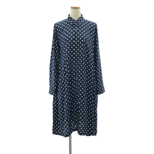 COMME des GARCONS COMME des GARCONS / Comme des | 2016春夏 |人造絲滿身圓點圖案口袋襯衫式連身裙 | S |女性的