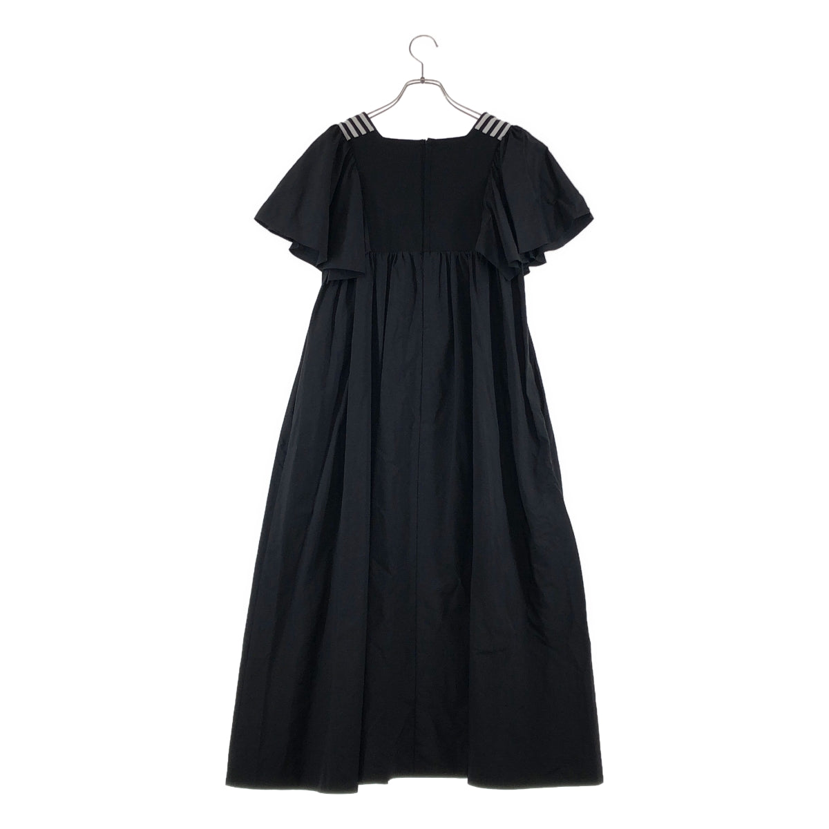BORDERS at BALCONY / ボーダーズアットバルコニー | × DANSKIN / ダンスキン FLARE SLEEVE DRESS フレアスリーブ ドレス ワンピース | 38 | レディース