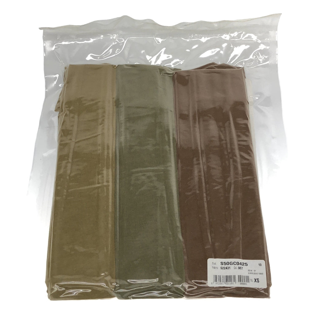Maison Margiela / 메종 마르젤라 | PACK TEE / 팩티 3장 세트 T셔츠 컷소우 | XS |