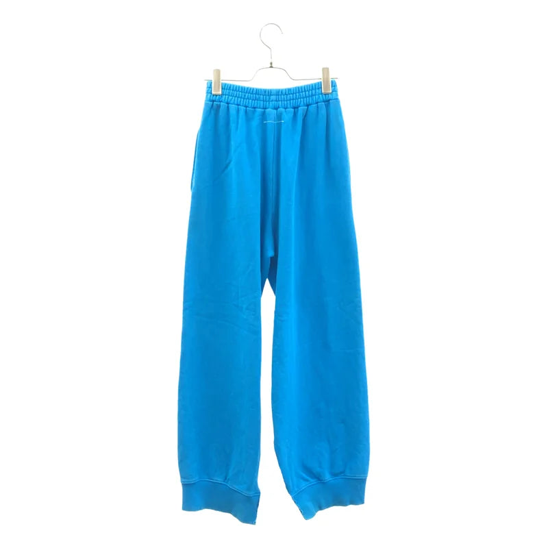 MM6 Maison Margiela / エムエムシックスメゾンマルジェラ | ロゴ刺しゅう サイドスリット スウェットパンツ | XS | レディース