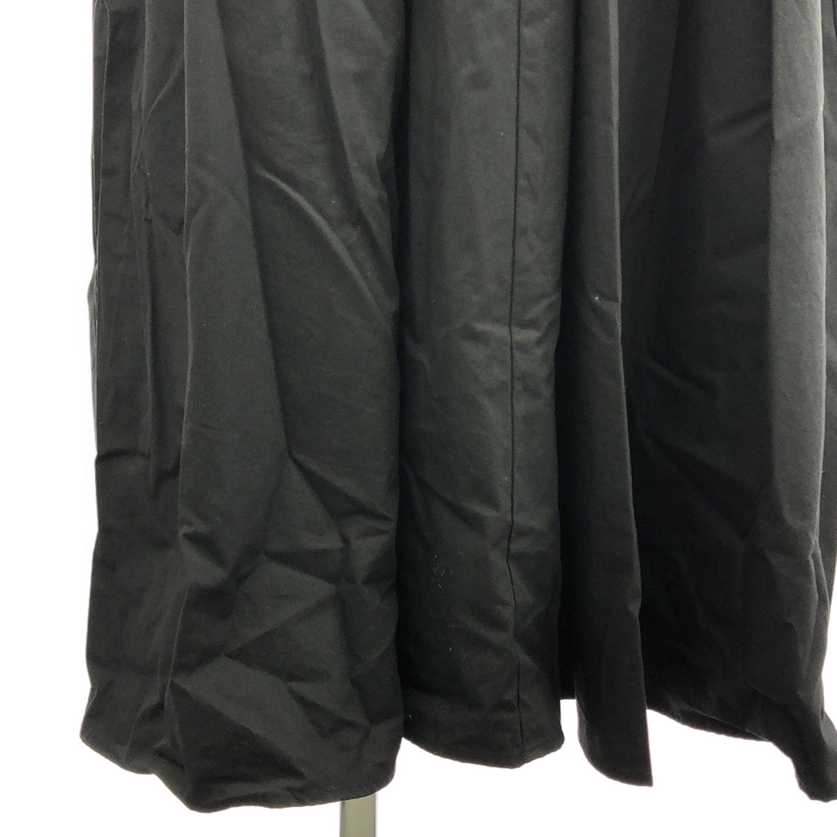 MORSE | 棉質緞帶喇叭長裙 | F | 黑色 | 女款