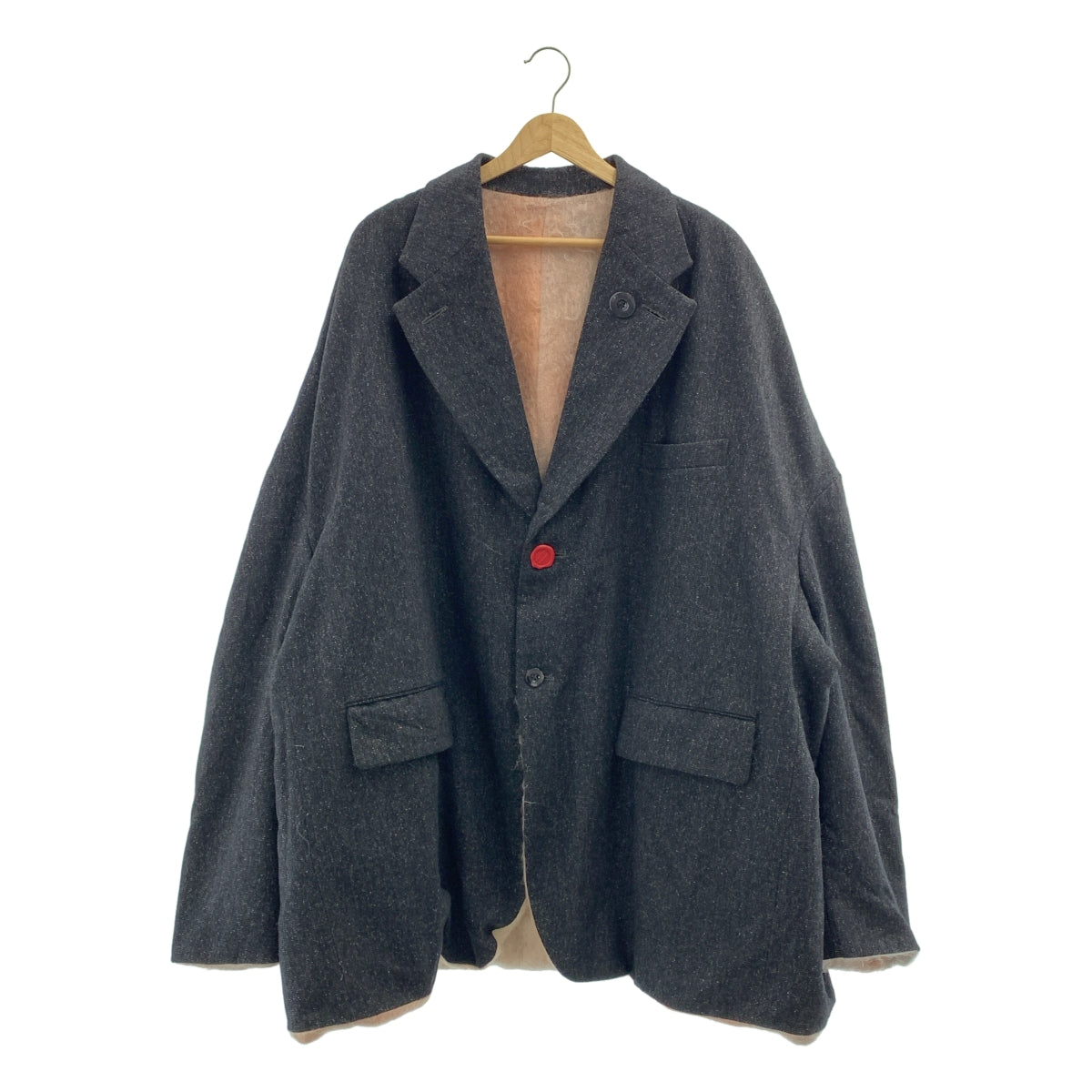 SHINYA KOZUKA | 2023 秋冬系列 | HIS JK 馬海毛修身外套 | M 碼 | 男士